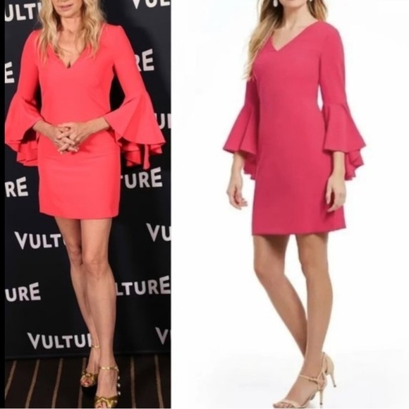 Eliza J Bell Sleeve Dress - Picture 1 of 14